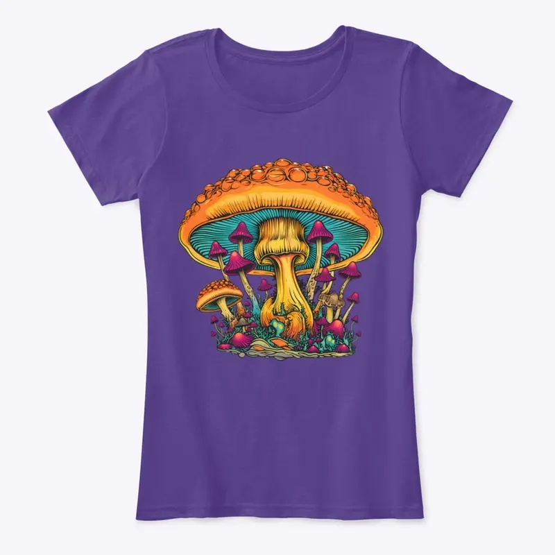 Psychedelic Mushroom Design 4