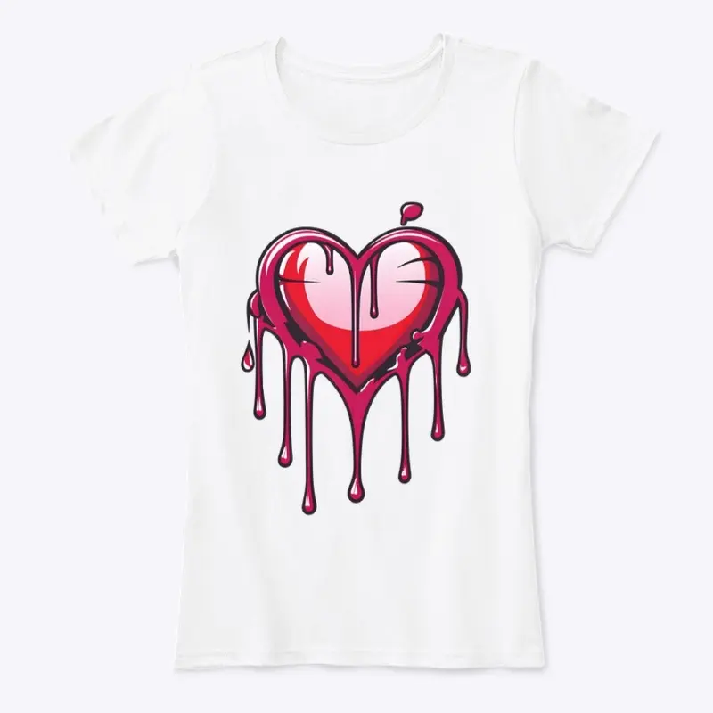 Dripping Heart Design 2