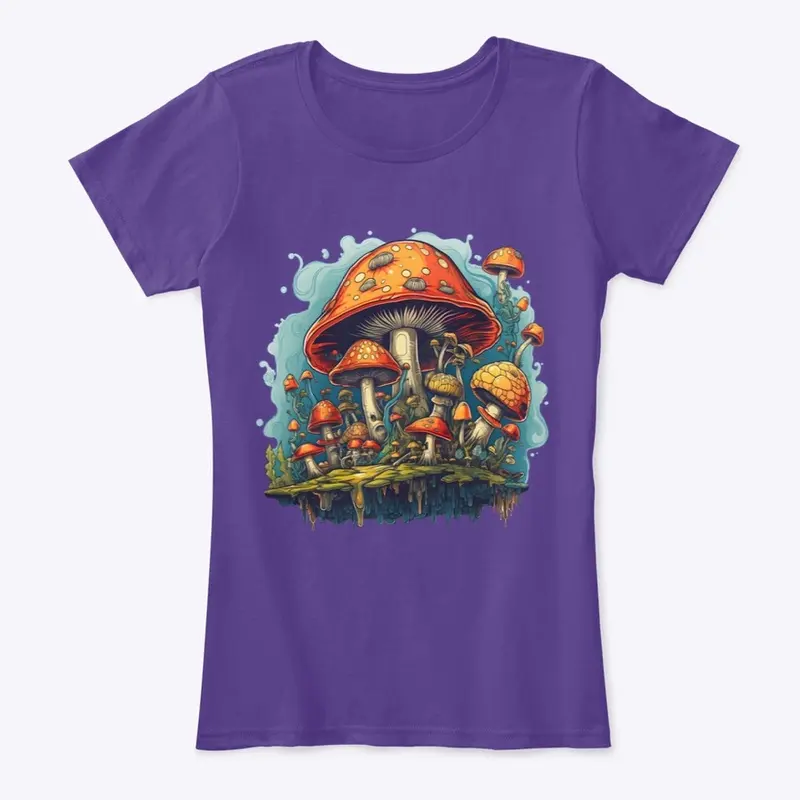 Psychedelic Mushroom Design 2