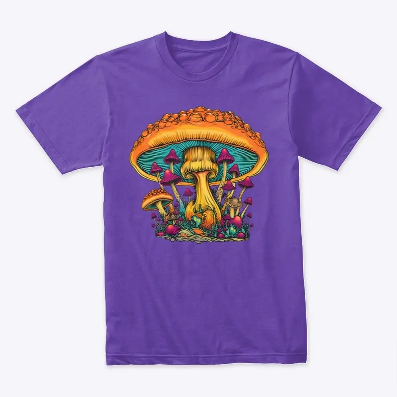 Psychedelic Mushroom Design 4