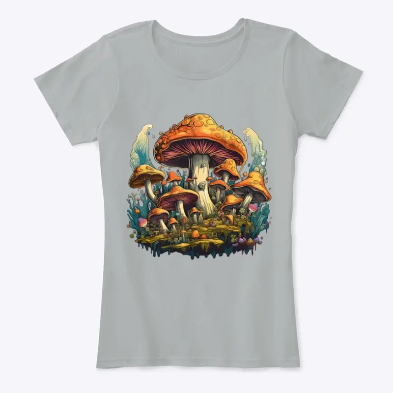 Psychedelic Mushroom Design 3