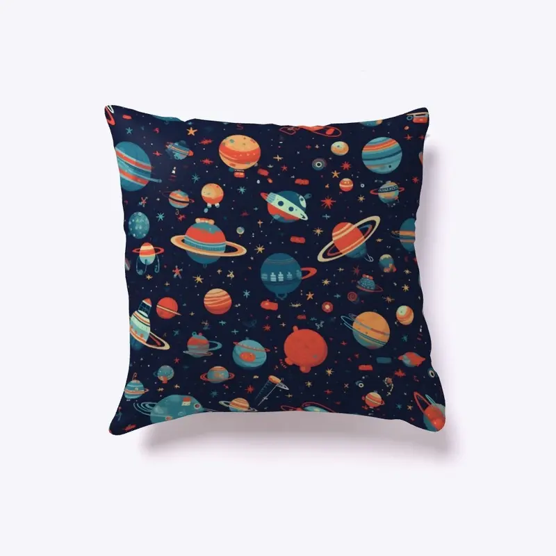 Planets and Spaceships Design 1