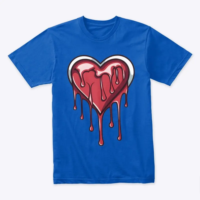 Dripping Heart Design 1