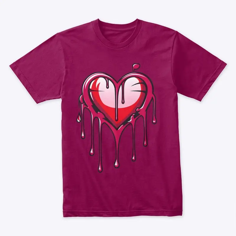 Dripping Heart Design 2