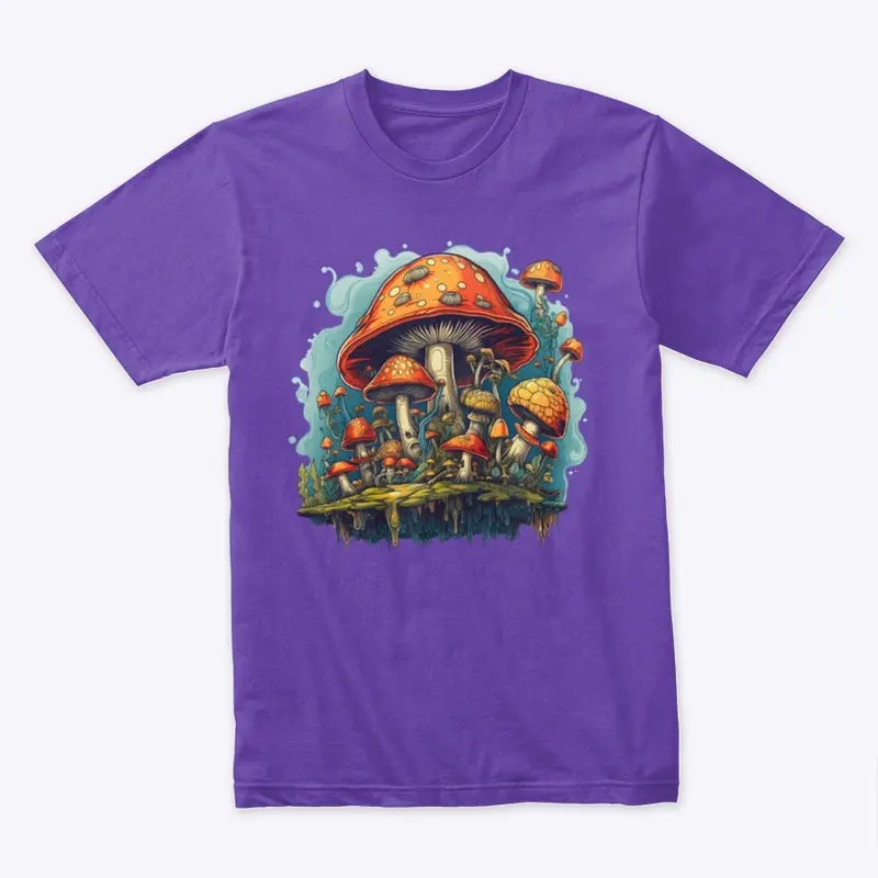 Psychedelic Mushroom Design 2